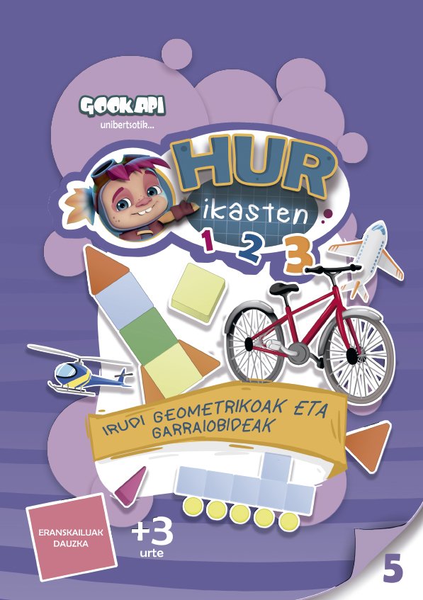 Hur ikasten 5. Irudi geometrikoak eta garraiobideak