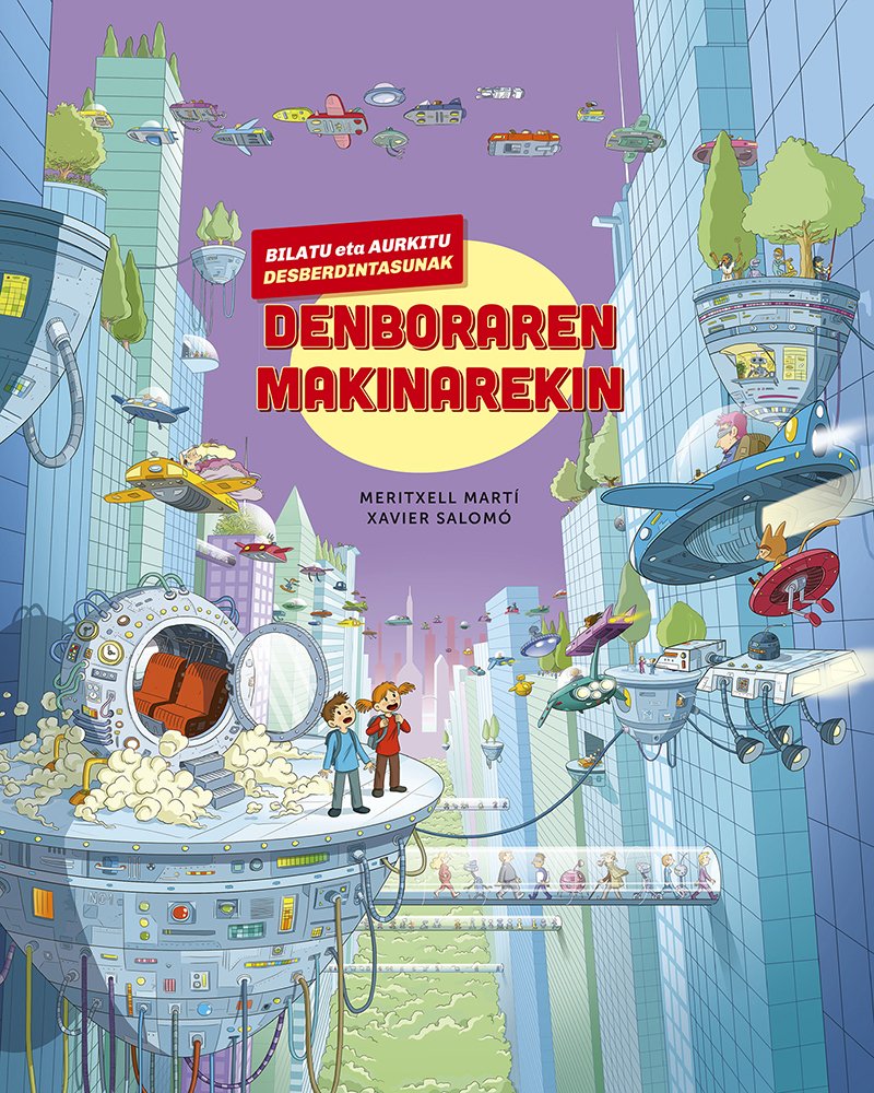 Bilatu eta aurkitu desberdintasunak makinaren denborarekin